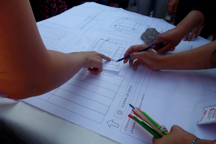 Mesa de trabajo comunitaria de Fundación Proyecto Propio