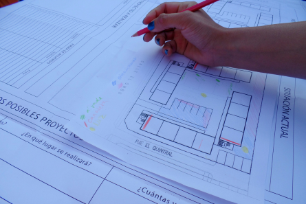 Mesa de trabajo comunitaria de Fundación Proyecto Propio