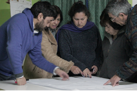 Mesa de trabajo comunitaria de Fundación Proyecto Propio