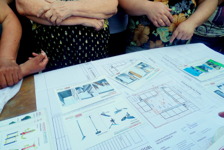 Mesa de trabajo comunitaria de Fundación Proyecto Propio