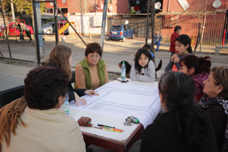 Mesa de trabajo comunitaria de Fundación Proyecto Propio