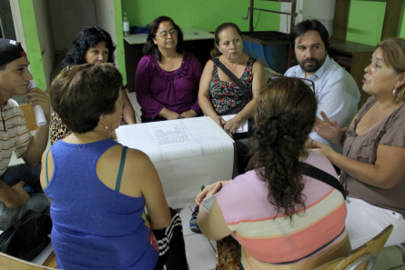 Mesa de trabajo comunitaria de Fundación Proyecto Propio