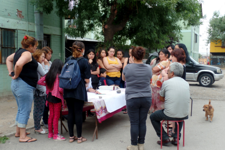 Mesa de trabajo comunitaria de Fundación Proyecto Propio