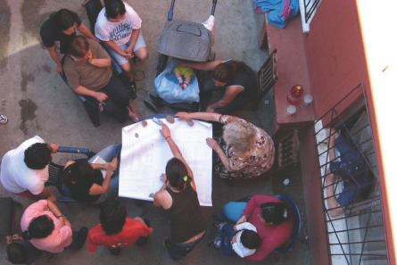 Mesa de trabajo comunitaria de Fundación Proyecto Propio