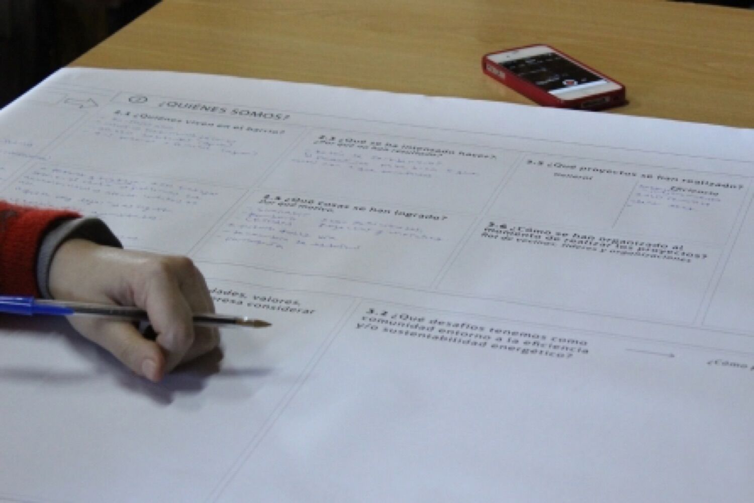 Trabajo colaborativo en comunidad