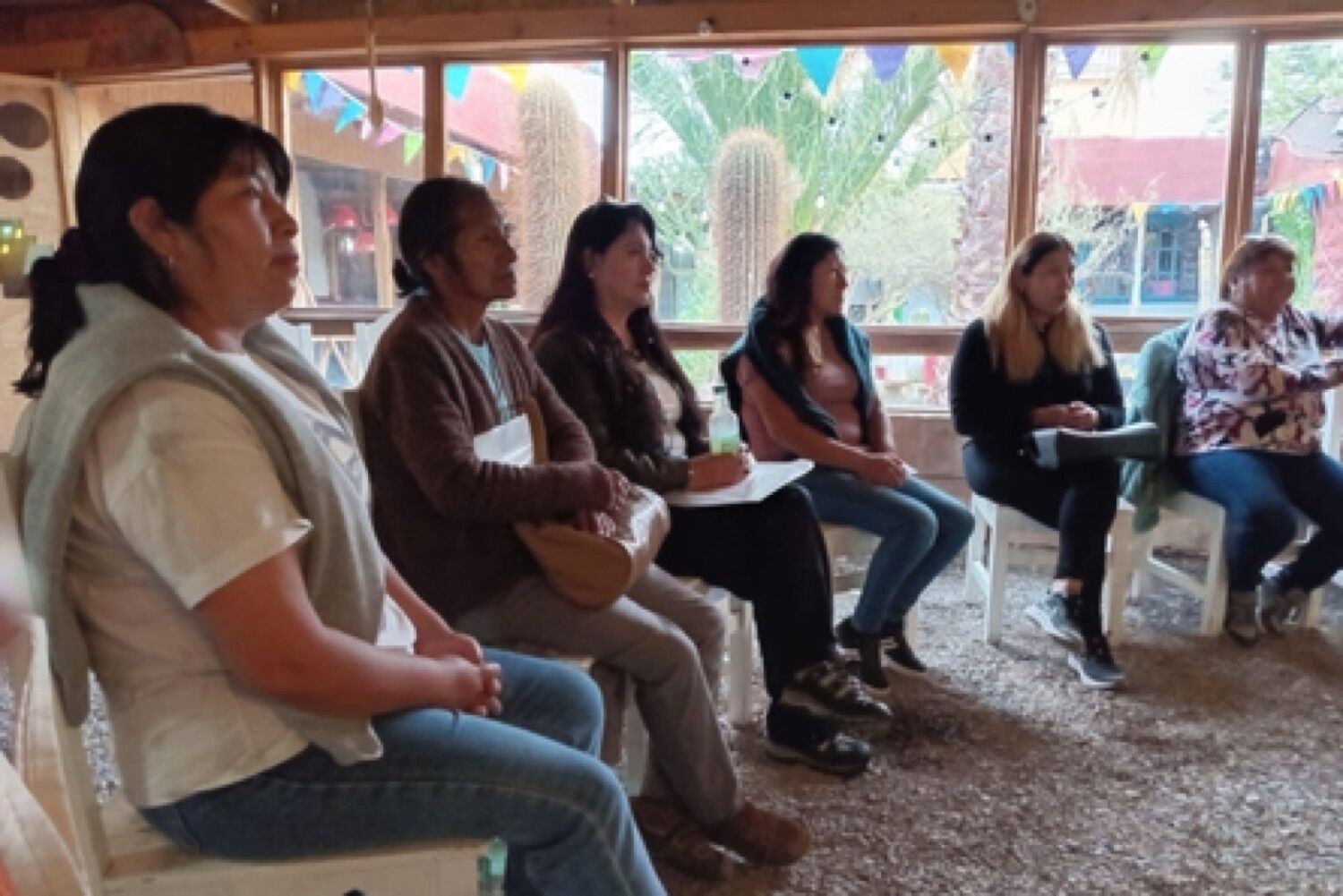 Fotografía propia tomada en terreno junto a la comunidad